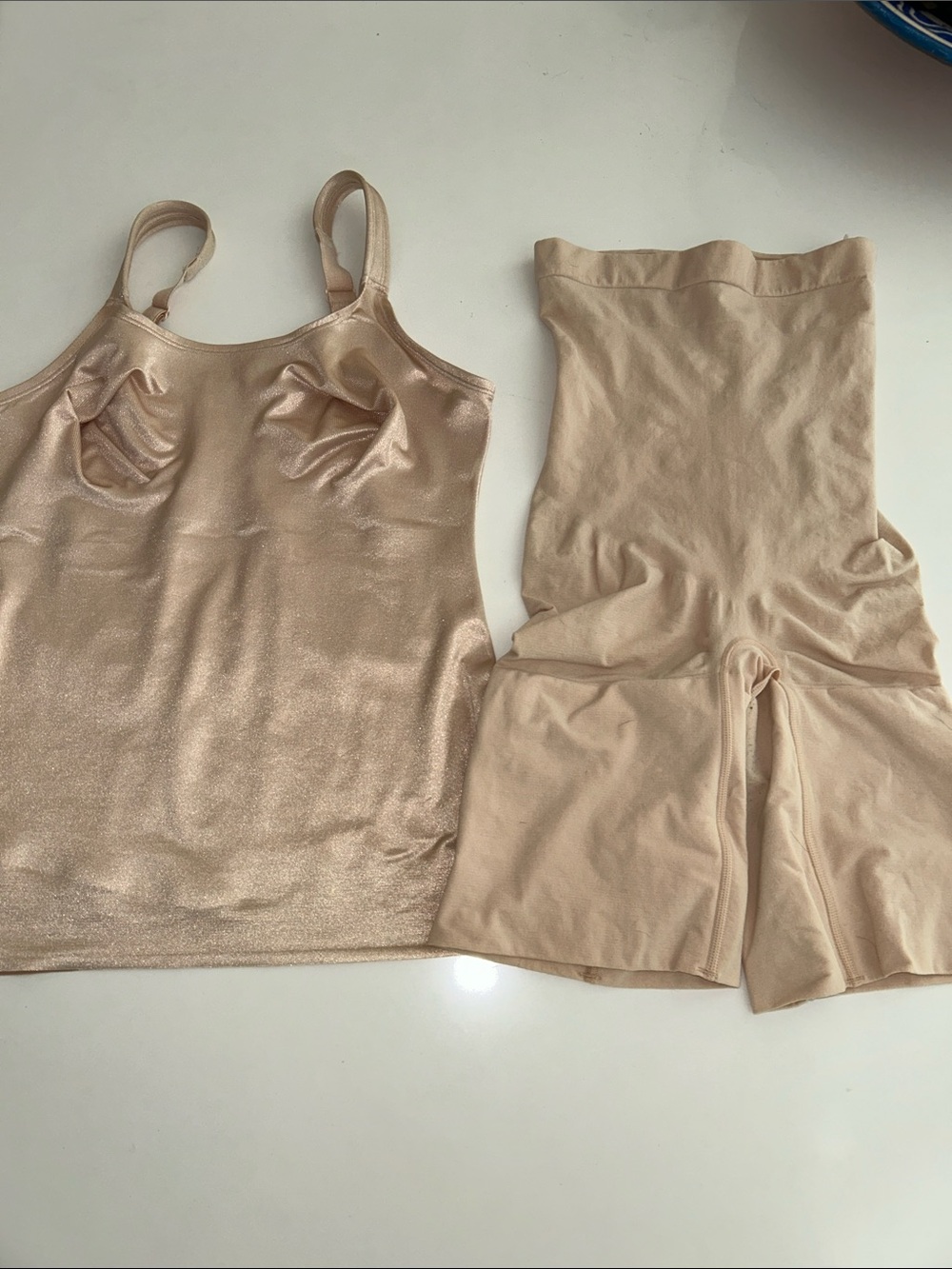 Ruby Ribbon/Spanx skin color shapewear set
